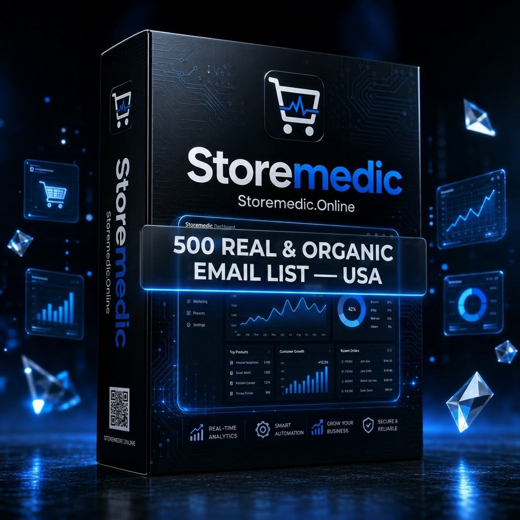 500 Real & Organic Email List ( USA )